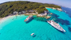 Antipaxos-beaches